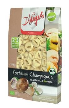 Tortellini Champignon, vegan