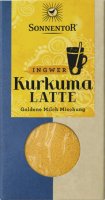 Trink-Kurkuma-Latte-Ingwer