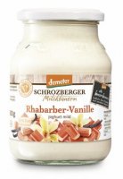 Fruchtjoghurt mild Rhab,-Vani,,FETT: 3,1%